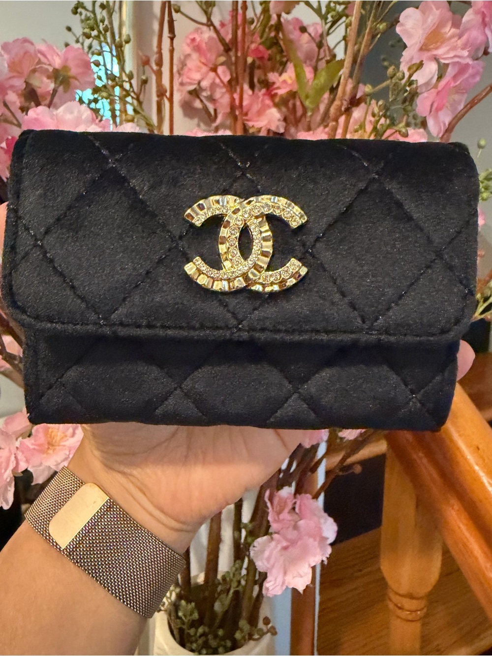 RARE DESIGNER VIP QUILTED WALLET